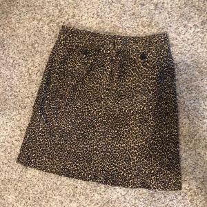 NBW Cheetah print skirt